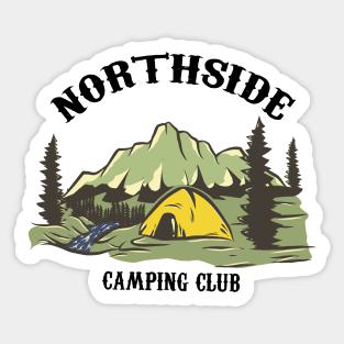 Northside - Camping Club Sticker